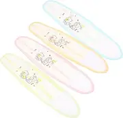 Vaguelly 4pcs Belly Bellyband Cartoon Navel Belt Navel Belt for Newborn Belly Belt Navel Belt Newborn Navel Belt Bellyband for Belly Band Bellyband