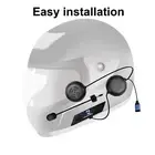 F2 Motorcycle Helmet Bluetooth Intercom Headset Motorbike Interphone Waterproof