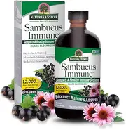 Nature's Answer Alcohol-Free Sambucus Immune Support, 8 Fluid Ounce