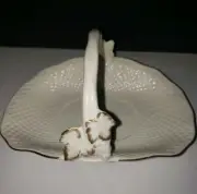 24 Karat (Bone) by Mikasa - Small Handled Basket - Pattern B2001 NWOB