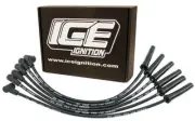 ICE 9MM PRO 100 IGNITION LEADS FOR FORD TBI MPFI SOHC 3.2L 3.9L 4.0L I6