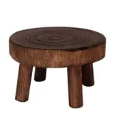 Wooden Plant Stand Flower Pot Base Holder Stool Display Plant Stand Shelf