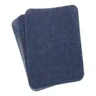 Fabric Patch Iron-on Patches Denim Dark Blue 4.1"x3" for Clothes 16 Pcs