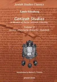 在飛比找博客來優惠-Genizah Studies: Geonic And Ea