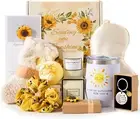 Sunflower Gifts for Women Birthday Hamper Pamper Get Well Soon Relaxation Set