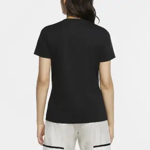 【NIKE 耐吉】短袖 NSW Tee 女款 黑 短T 純棉 上衣 舒適 基本款 小Logo 小勾(CZ7340-011)