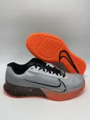 Nike M Zoom Vapor 11 HC PRM Platinum Silver Orange (FQ7721 001) Men's Size 10