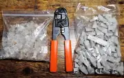 RJ45 8P8C Modular Plug LAN Network Cable Crimping Tool - Connectors & Boots NEW