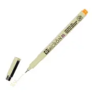Sakura Pigma Micron Pen .45mm (size 05) Orange Office School Art Draw Archival