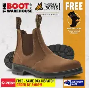 Mongrel K9 K91070 Vintage Brown , Casual Work Boots, Non Safety, Australian made