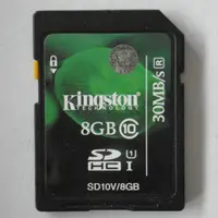 在飛比找蝦皮購物優惠-Kingston金士頓 8GB SDHC Memory Ca