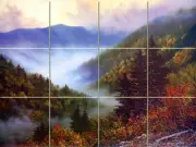 24 x 18 Colorful Art Mural Ceramic Backsplash Bath Landscape Tile #130