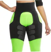 Compression Support Wrap, Hip Brace Thigh Compression Sleeve Sciatica Support Wrap for Pulled Quadriceps Thigh Muscle Hip Flexor Strain M, Compression Sleeve