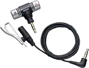 OM SYSTEM ME-51 S Stereo Microphone Digital Voice Recorder (T-Type) - Suitable for Olympus WS Series/DM Series Recordings - Black