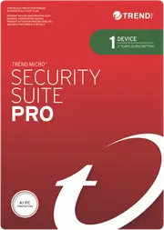 Trend Micro Security Suite Pro 1 Device 2 Year