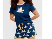 Peter Alexander Women’s Yoga Cat PJ Set - Size XS - BNWT