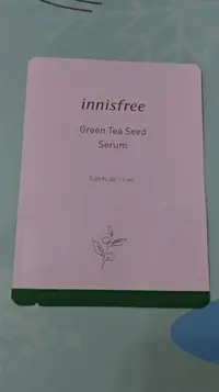 在飛比找Yahoo!奇摩拍賣優惠-innisfree 綠茶籽保濕精華 1ml