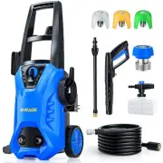 EVEAGE Pressure Washer, 2 .8GPM PWMA Certified Electric Pressure Washer, Powe...