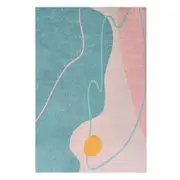 Narsen Modern Abstract Kids Floor Rug