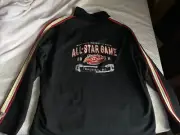 NHL All Star 2011 Raleigh Quarter Zip 2XL Vintage Sweatshirt Old Time Hockey