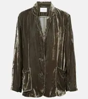 [Velvet] Velvet Kyla velvet blazer AU 16 grey