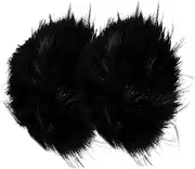 [COLLBATH] Winter Warm Women's Wrist Cuff Furry Arm Cuffs for Girls Fashion Accessory Elegant Design