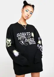 [By Samii Ryan] More To Love Graphic Crewneck
