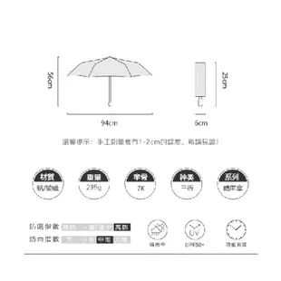 Disney 迪士尼 抗UV黑膠防曬晴雨折傘 米奇米妮