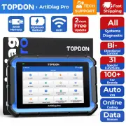 TOPDON AD Pro ECU/ECM Programming Scan Tool Bi-Directional Control All System