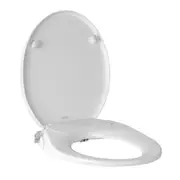 Electric Bidet Toilet Seat Cover Auto Smart Water Spray Wash Knob Control