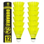 60 EAGLES Badminton Birdies 5 Tubes Of 12 Nylon Feather Bedminton Shuttlecocks