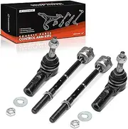 A-Premium Set of 4, Front Inner Outer Tie Rod End Kit, Compatible with Dodge Durango 2004 2005 2006