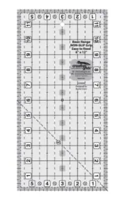 Creative Grids Basic Range 6" x 12" Rectangle Ruler (Not Factory Sealed)