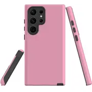 For Samsung Galaxy S23 Ultra Case Shielding Cover, Pink