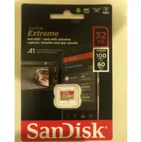 在飛比找蝦皮購物優惠-全新/記憶卡【SanDisk】32GB 100MB/s Ex