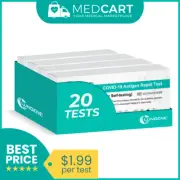 20 Tests 4 x 5 Pack Clungene Rapid Antigen Test Kits - [04/2026 exp] COVID-19