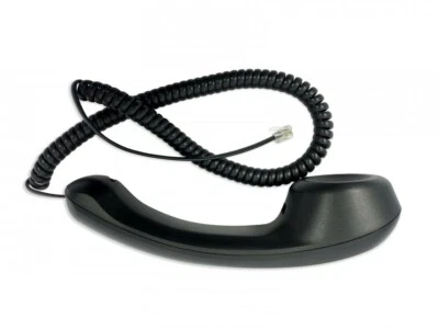 Commander Connect Deskphones Replacement Handset + Curly Cord