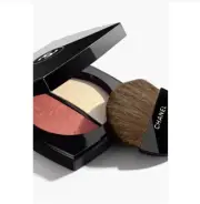 Chanel JARDIN IMAGINAIRE Blush and highlighter duo Gold and Peach. Summer 2024