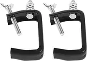 Abaodam 2Pcs Truss Clamp for Stage Lighting Durable Aluminum Alloy Mounting Bracket Hook for Installation for Events and Performances