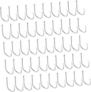 UPKOCH Circle Fishing Hooks Carbon Steel Design for Saltwater Freshwater Fishing High Penetration for Bass Catfish Trout More for Catch Release