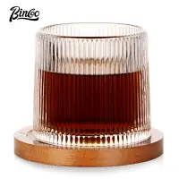 在飛比找蝦皮商城優惠-BINCOO 解壓咖啡杯 設計感小眾玻璃杯 冷飲冰美式拿鐵家