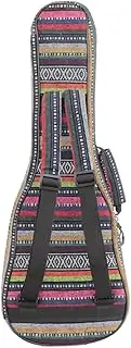 CORHAD Exquisite Ukulele Storage Bag Chic Ukulele Backpack with Thickened Material Smooth Zipper Shoulder Strap for Travel Concerts Performance