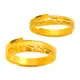 【元大珠寶】『命中註定』黃金戒指、情侶對戒 活動戒圍-純金9999國家標準2-0089.2-0090