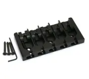 Hipshot Black/Brass 5-string A Series Bass Bridge .708" String Spacing 5A500B