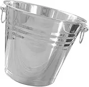 Ice Cube Bucket Handheld Beverage Container Wine and Beer Storage Capacity for Parties and Events Scratch Resistant Design