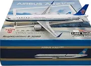 Pre-Built Model Aircraft 1:400 11CM Scale Model Collectible Airplanes for China Southern Airlines A321neo B-308D Diecast Metal Aircraft Miniature Airplane Model