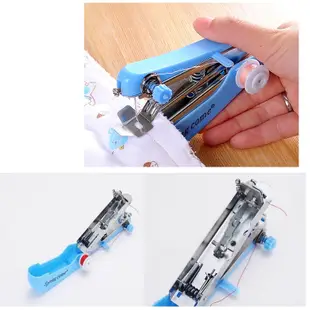 手持縫紉機 迷你手動縫紉機 便攜式手持針線縫紉機 小巧縫紉機 (1.6折)