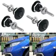 4 Pcs Quick Latch Hood Pins Lock Quick Release Lock Car Bumper Hood Pin okBzc