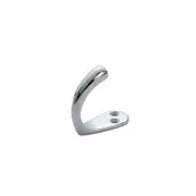 Tradco Single Robe Hook 45x42mm - Available in Various Finishes