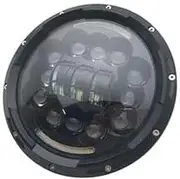 Motorcycle Headlight 7 inch LED Headlight Halo angel eyes DRL Light For motorcycles Rod FatBob For Heritage Softail For Slim Deluxe Switchback For Road King C